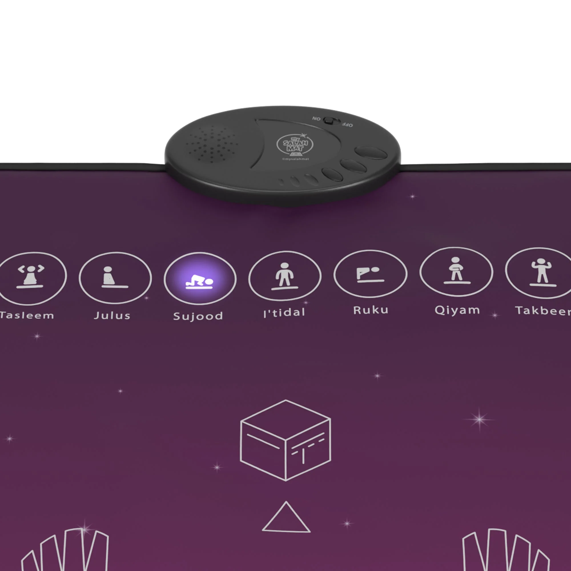 My Salah Mat - Smart Interactive Prayer Mat - (Adult Version) Pink - Image 6