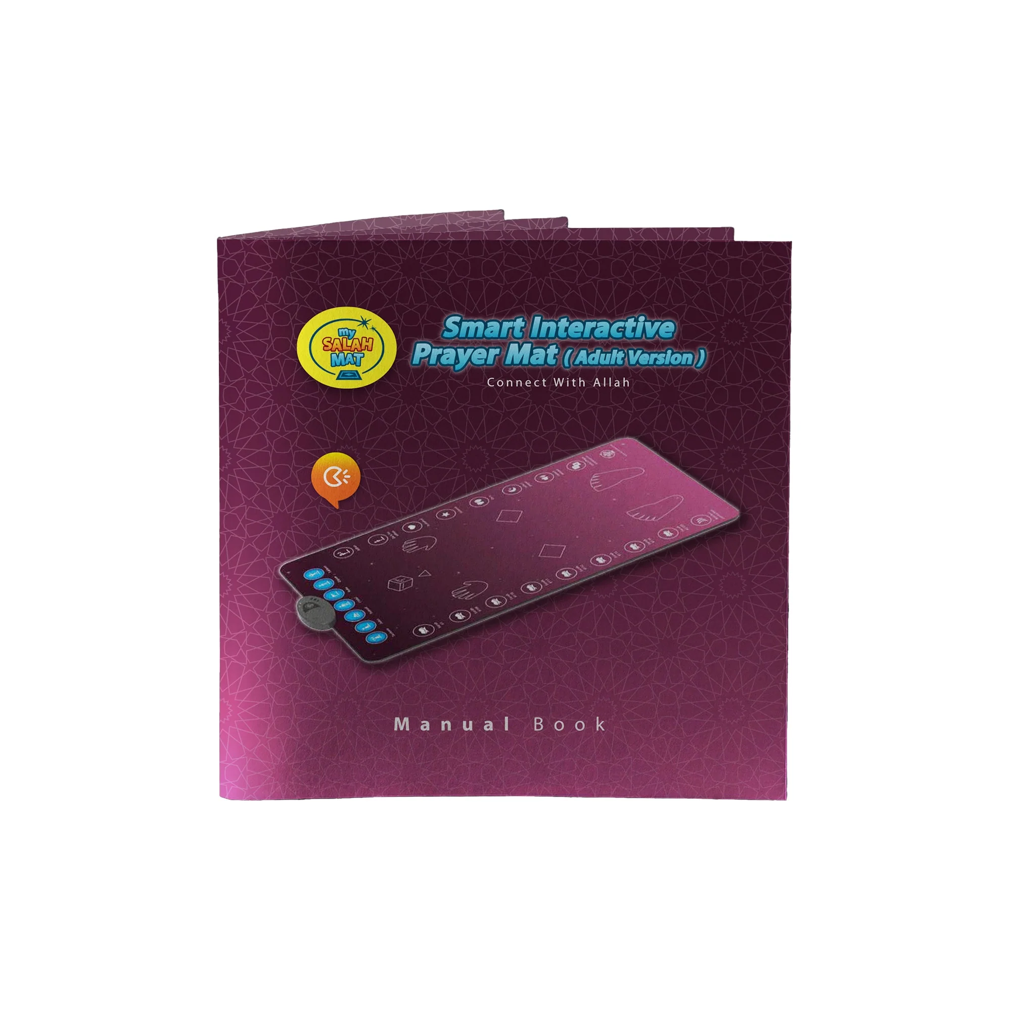 My Salah Mat - Smart Interactive Prayer Mat - (Adult Version) Pink - Image 7