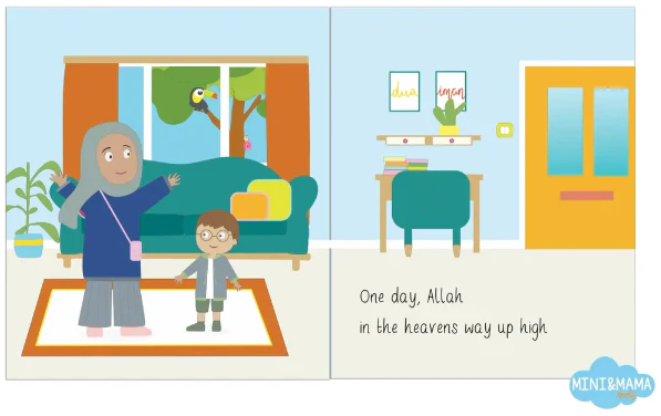 Story of Prophet Adam (by Mini and Mama) - Hardback - Image 3