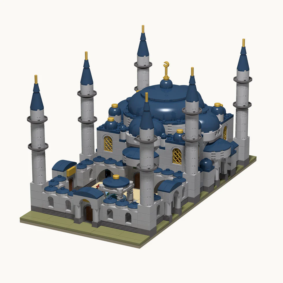 Sultan Ahmet Camii Blue Mosque | Build and Learn Educational Building Blocks Toy