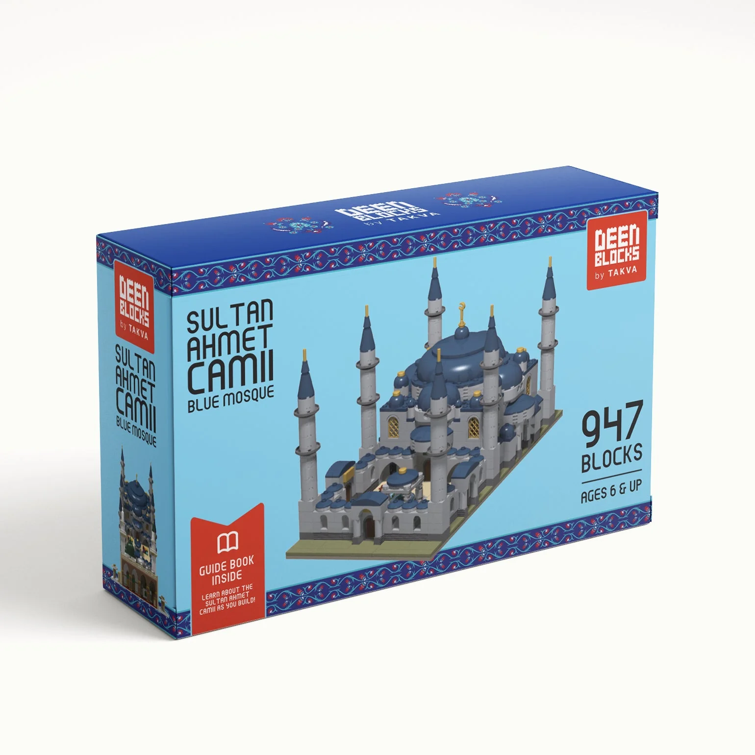 Sultan Ahmet Camii Blue Mosque | Build and Learn Educational Building Blocks Toy - Image 2