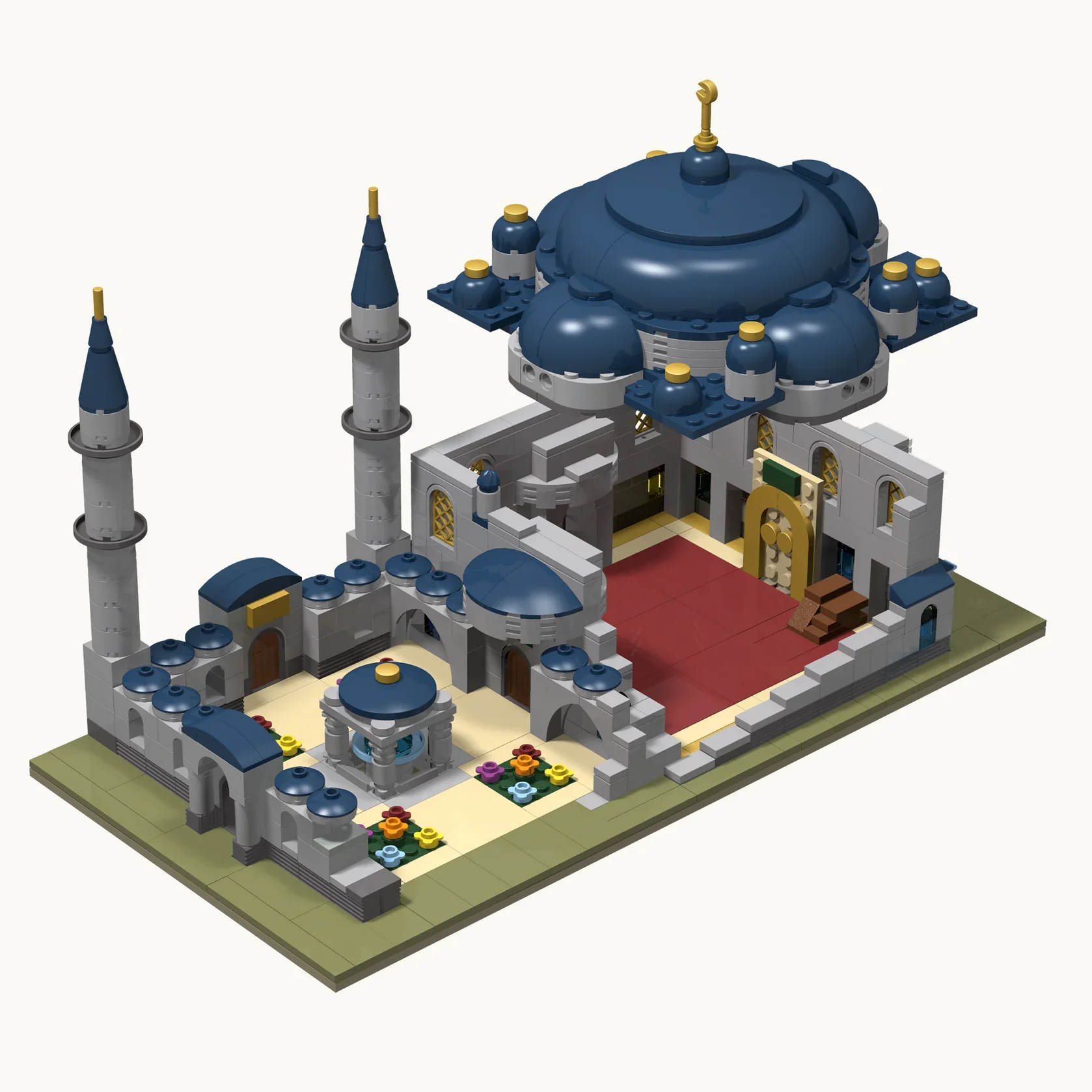 Sultan Ahmet Camii Blue Mosque | Build and Learn Educational Building Blocks Toy - Image 5