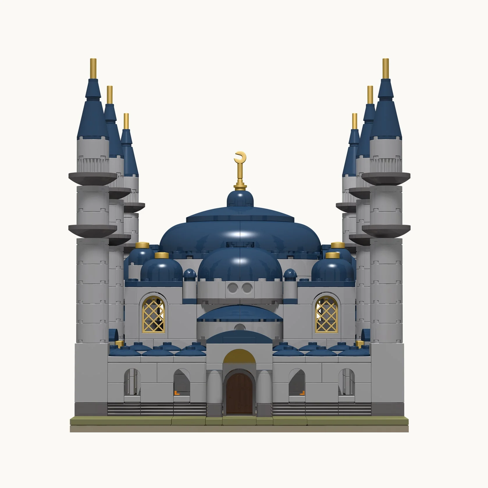 Sultan Ahmet Camii Blue Mosque | Build and Learn Educational Building Blocks Toy - Image 6