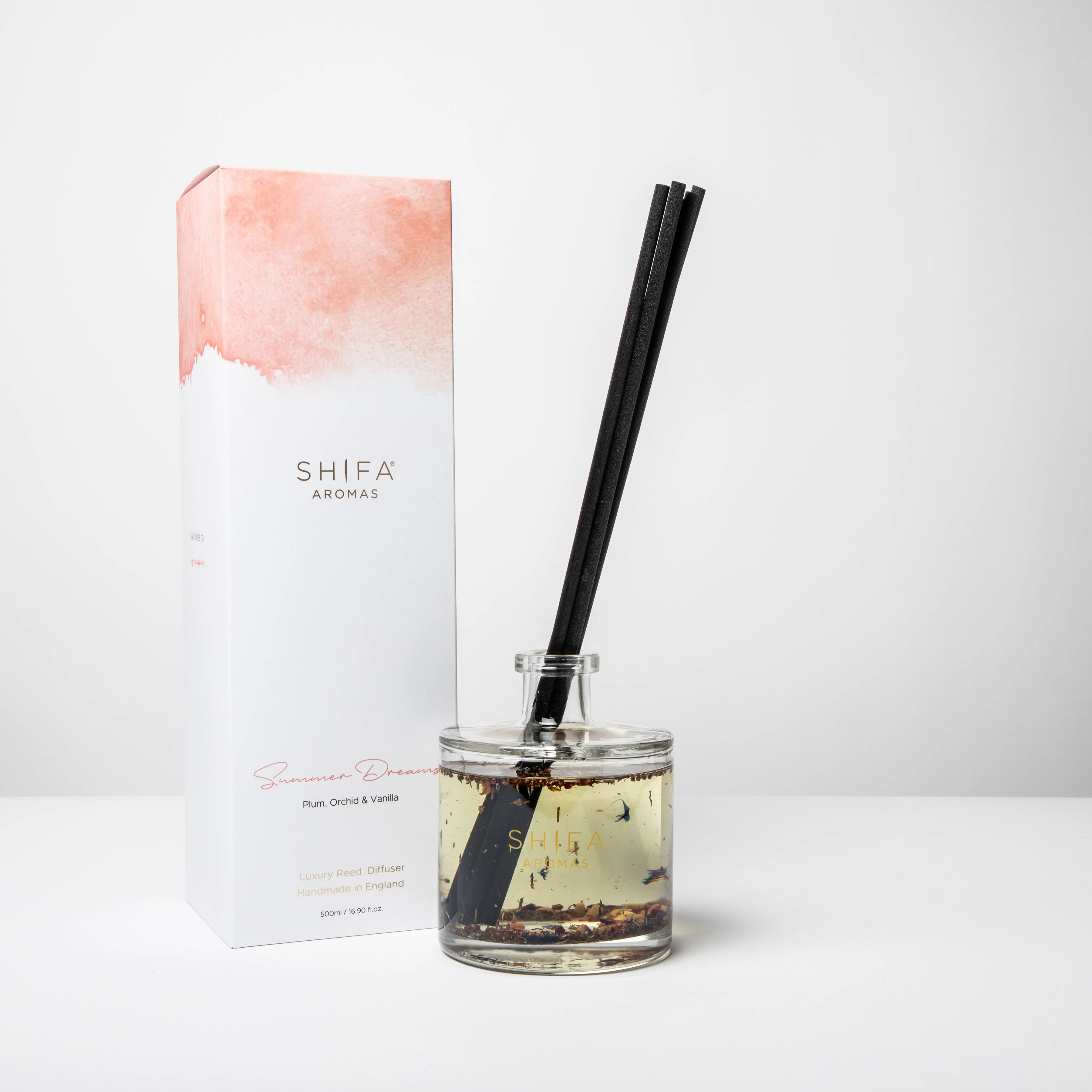 Summer Dreams Extra Large Reed Diffuser | Plum, Orchid & Vanilla | Shifa Aromas