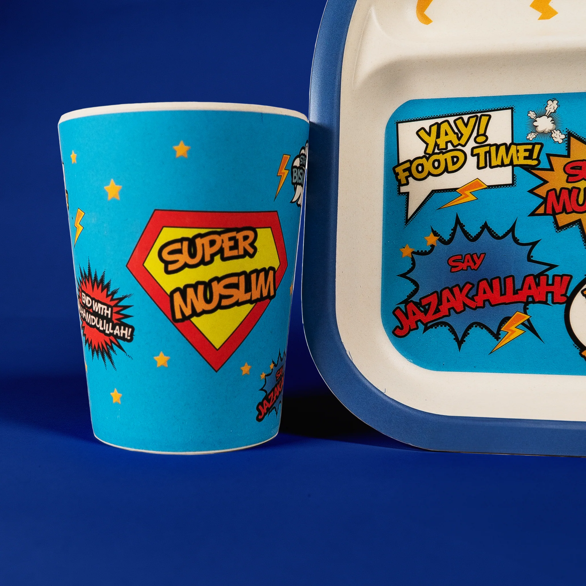 Super Muslim 5 Piece Tableware Set - Image 4