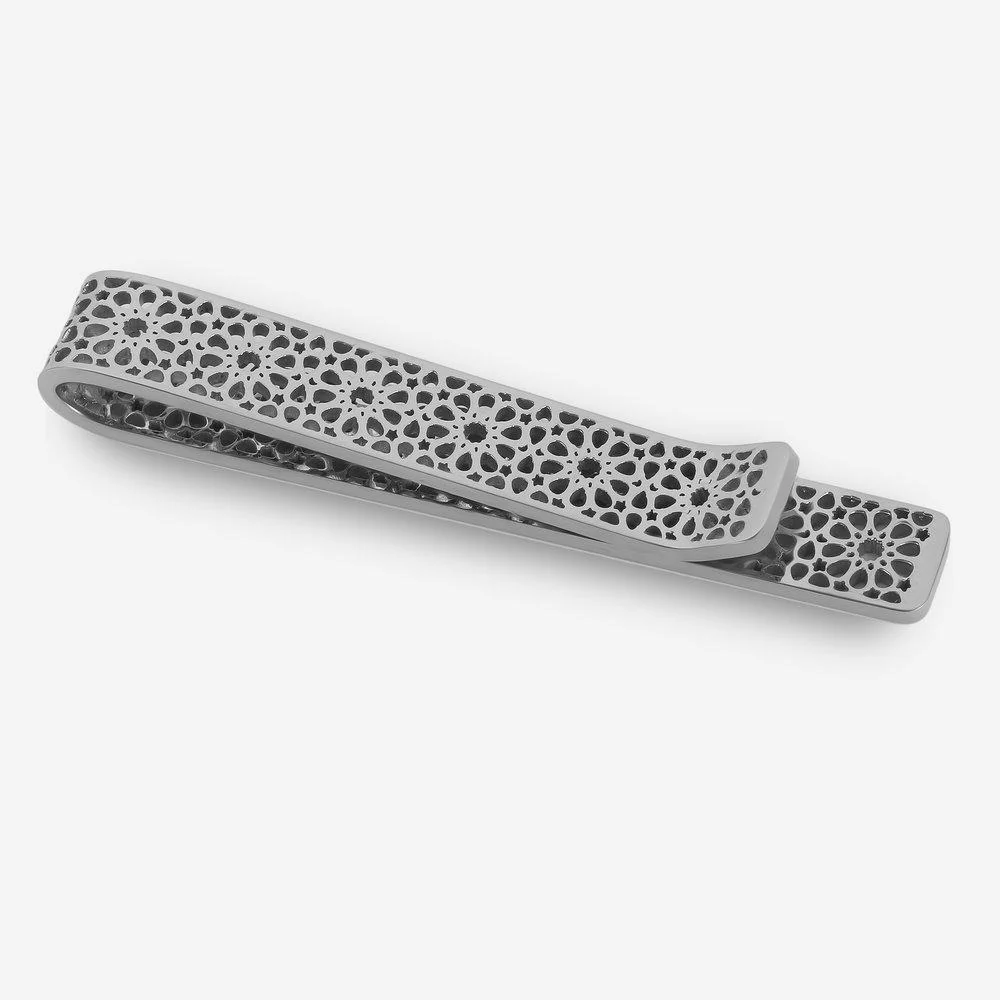 Ta'if Tie Clip - Silver - Image 2