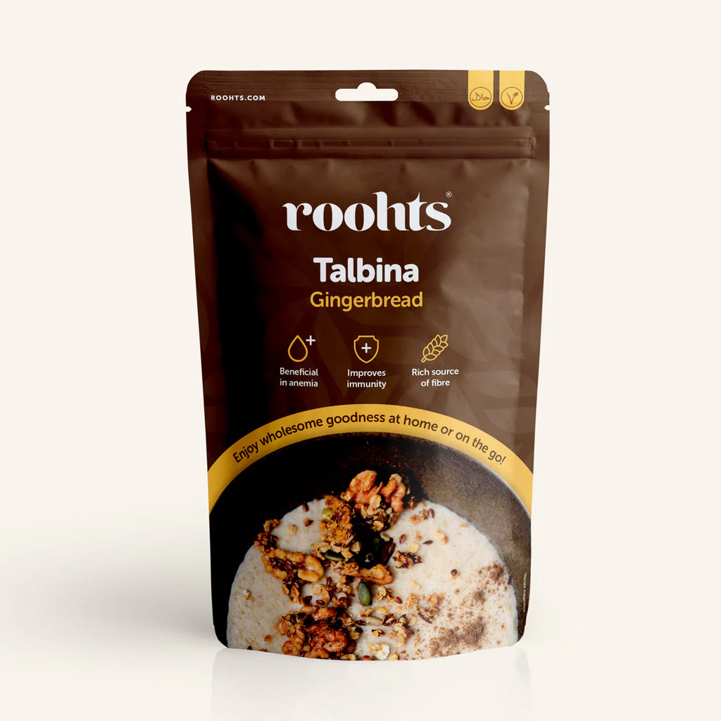 Talbina (Barley Flour) Porridge - Gingerbread - 200g - by Roohts