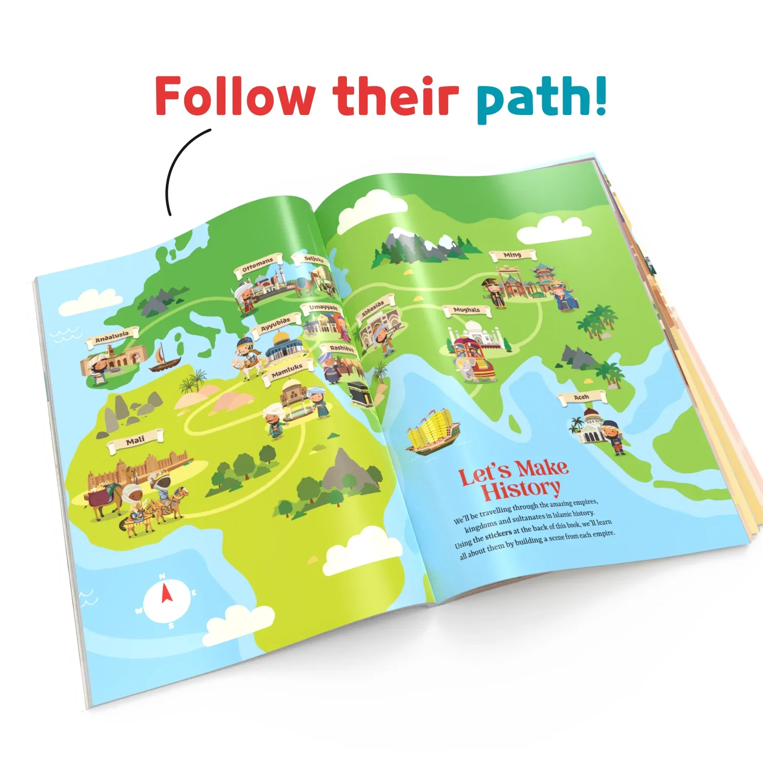 The Amazing Islamic History Sticker Book - Image 2