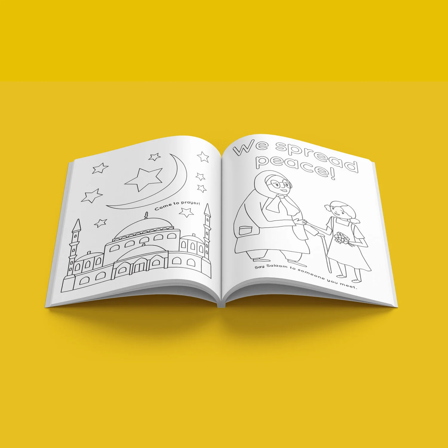 The Flying Carpet Colouring Book - Image 3