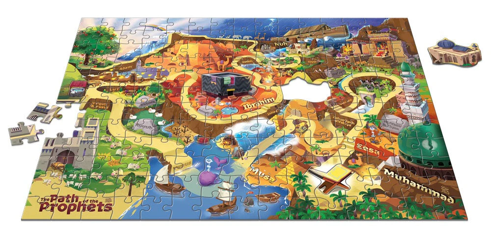 The Path of the Prophets - Islamic Jigsaw Puzzle - Image 2