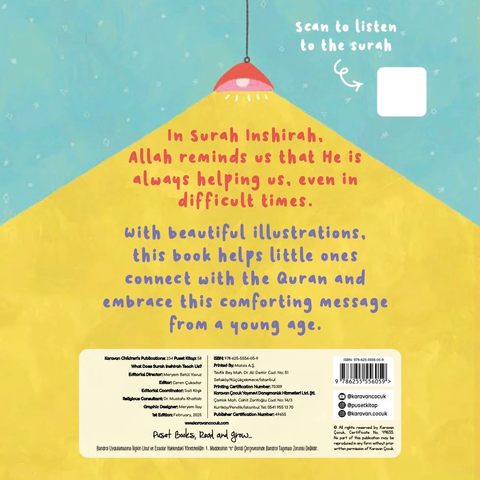 What Does Surah Inshirah Teach Us? | Islamic Children's Board Book - Image 2