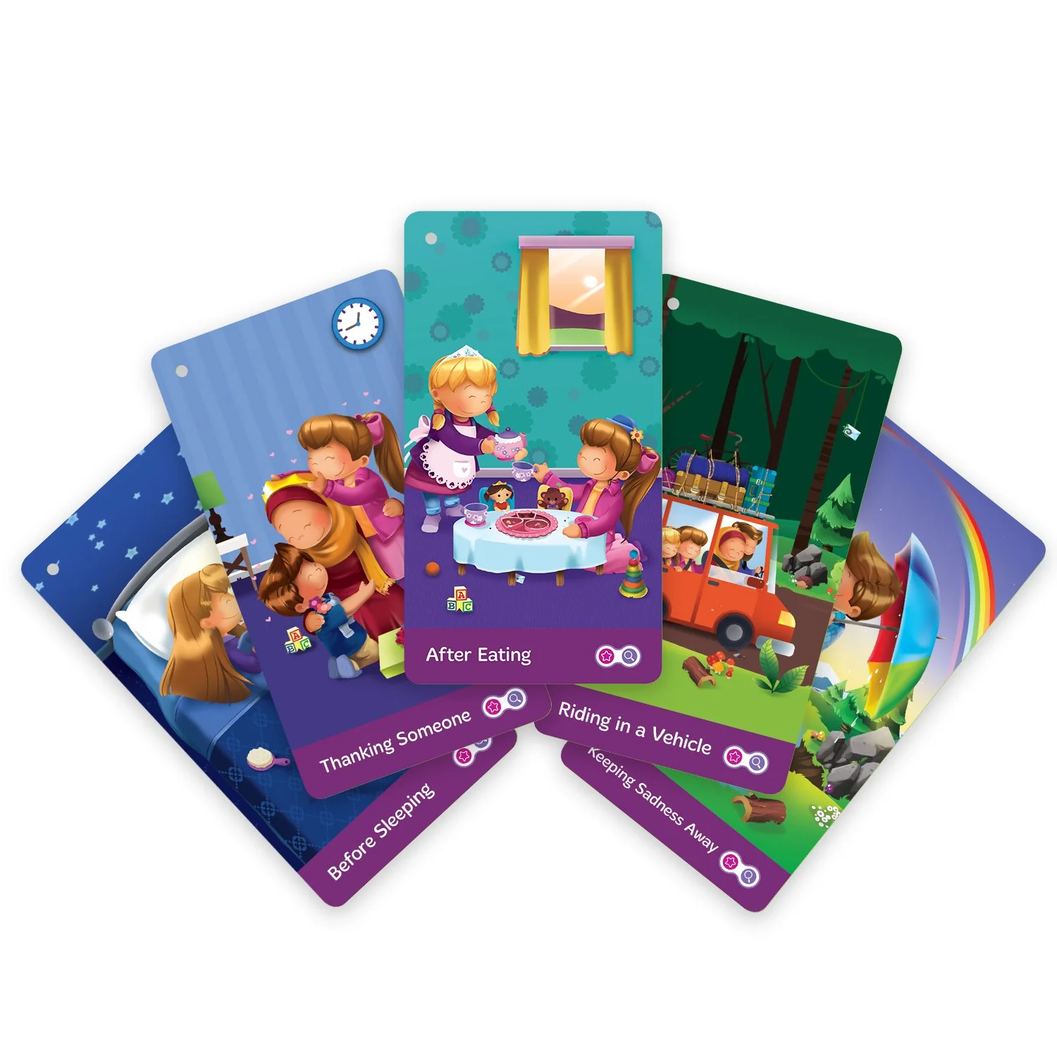 What to Say When - Fun Islamic Learning Cards - Image 4