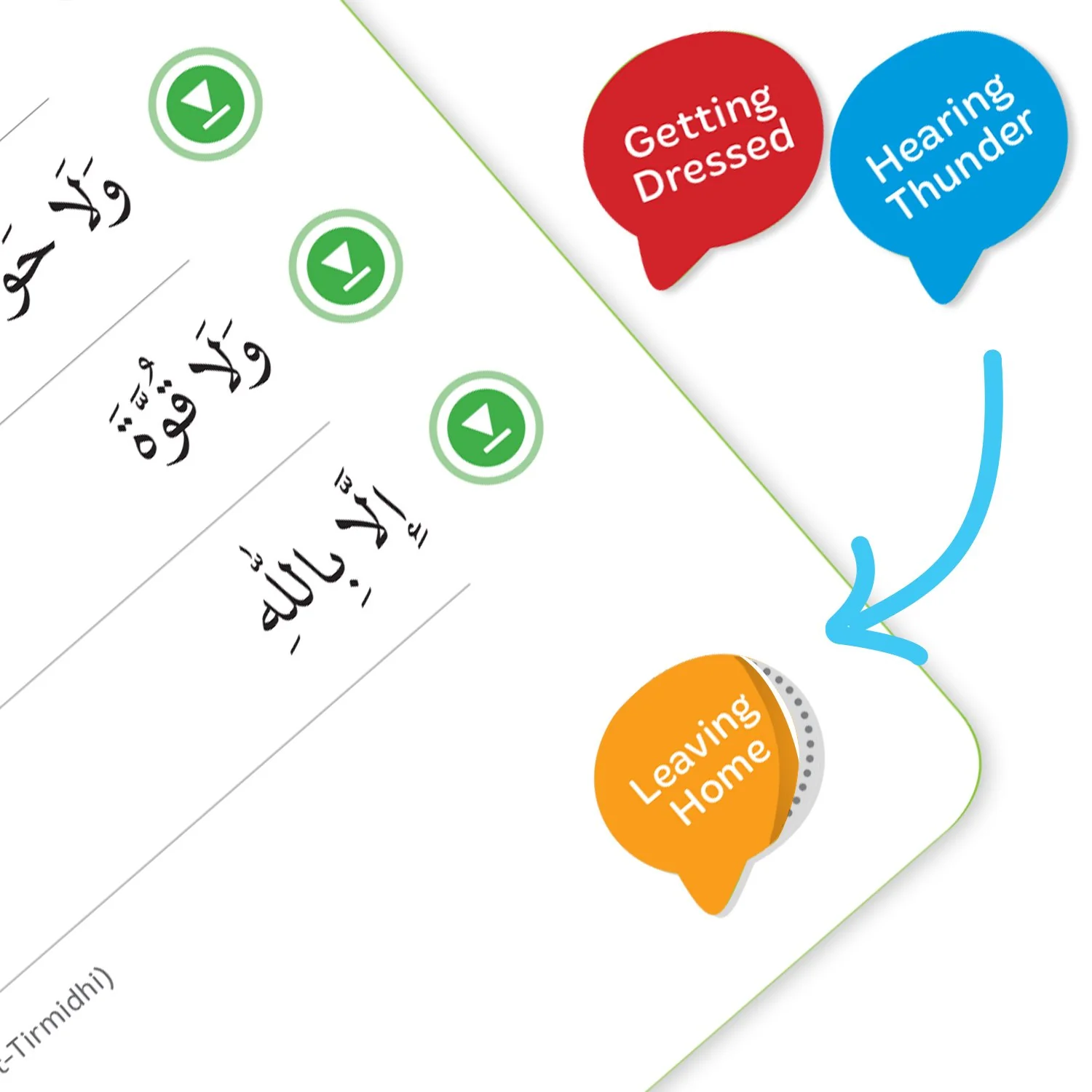 What to Say When - Fun Islamic Learning Cards - Image 8