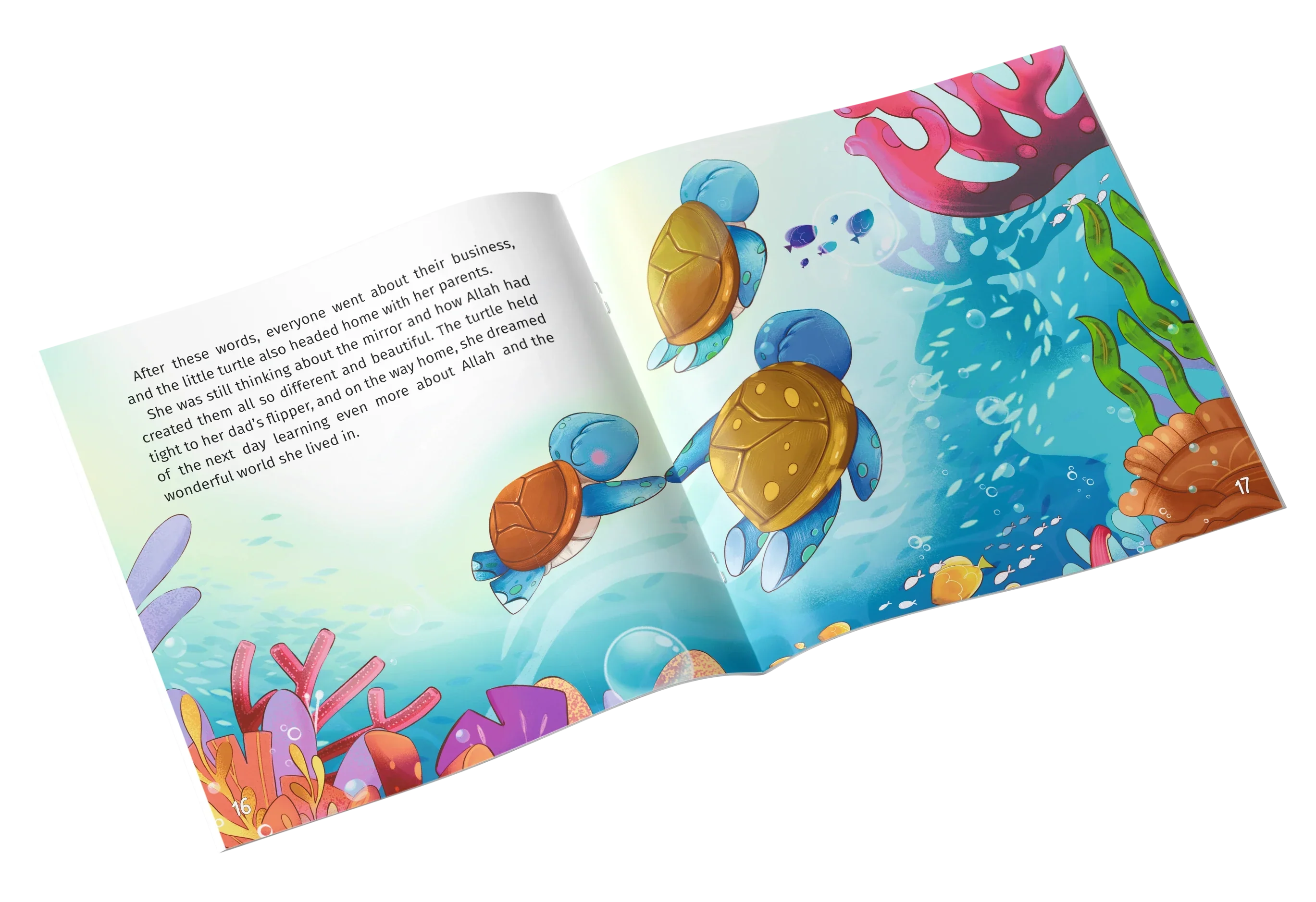 Who is Allah? The Little Turtle Learns Allah’s Names Al-Musawwir and Al-Kabīr  - Ummaland - Image 2