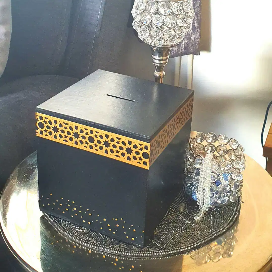 Wooden Kaaba Money Box - Image 2