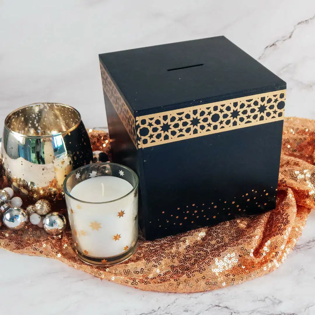 Wooden Kaaba Money Box - Image 3