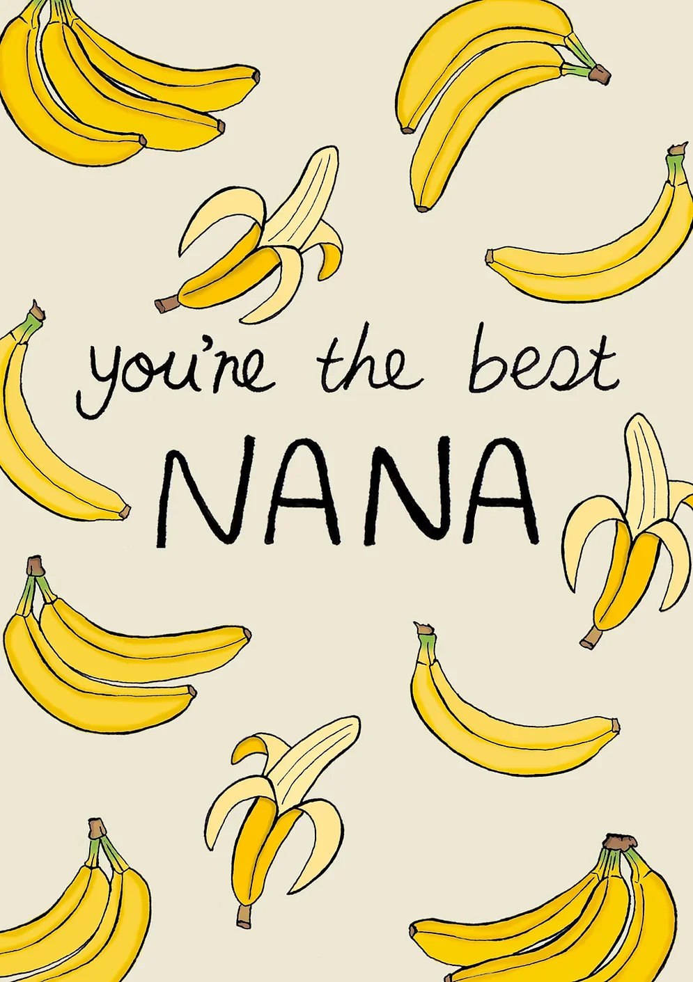 You're The Best Nana Card