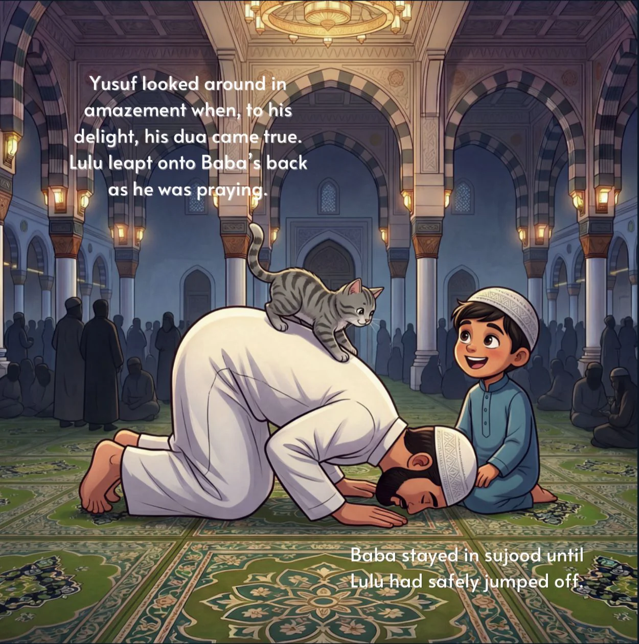 Yusuf and the Street Cat of Madinah (Paperback) - Omaar Iqbal - Image 4