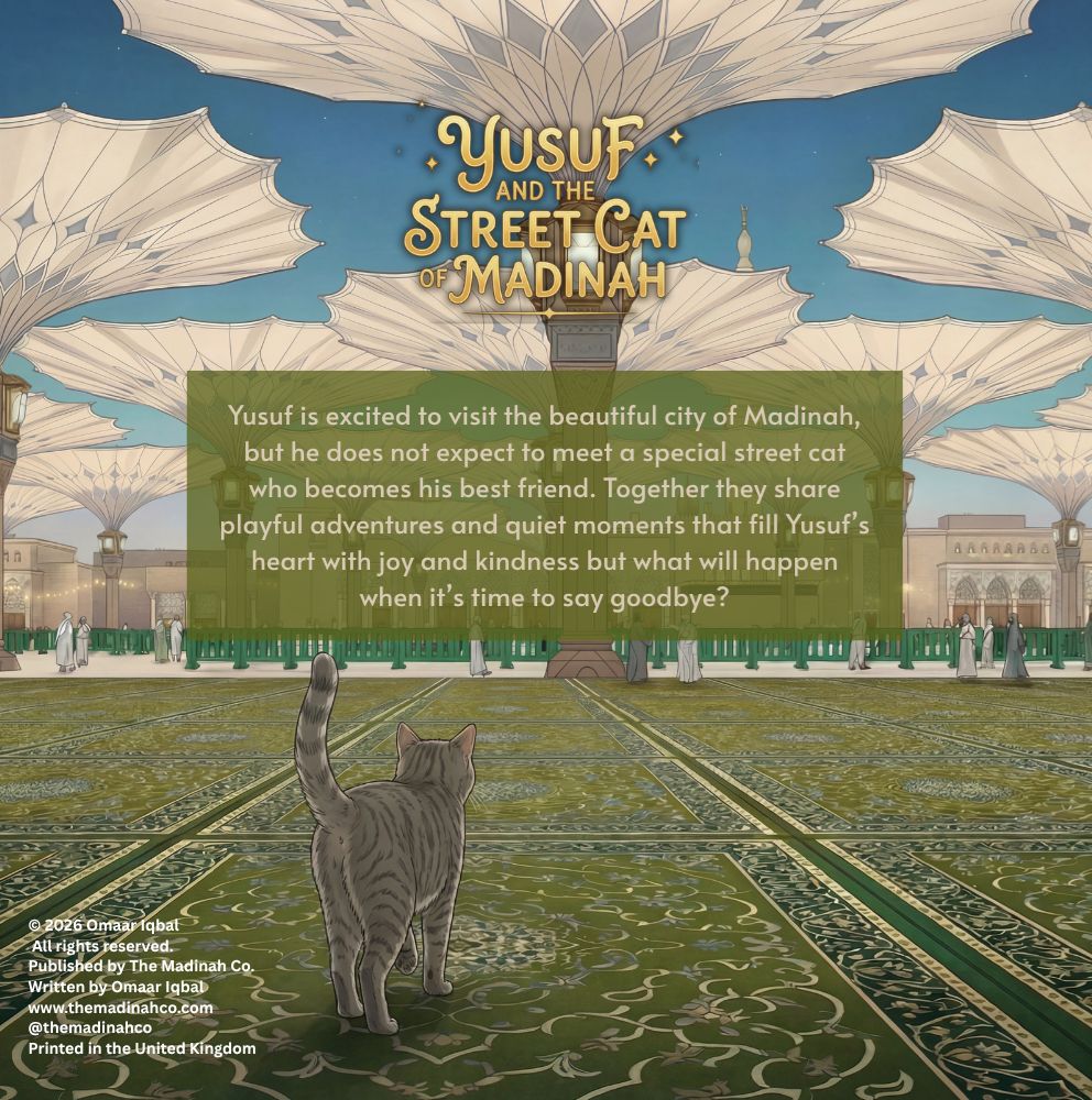 Yusuf and the Street Cat of Madinah (Paperback) - Omaar Iqbal - Image 5